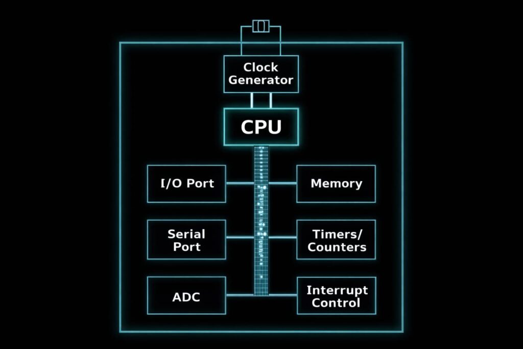 basic structure of a microcontroller (1)