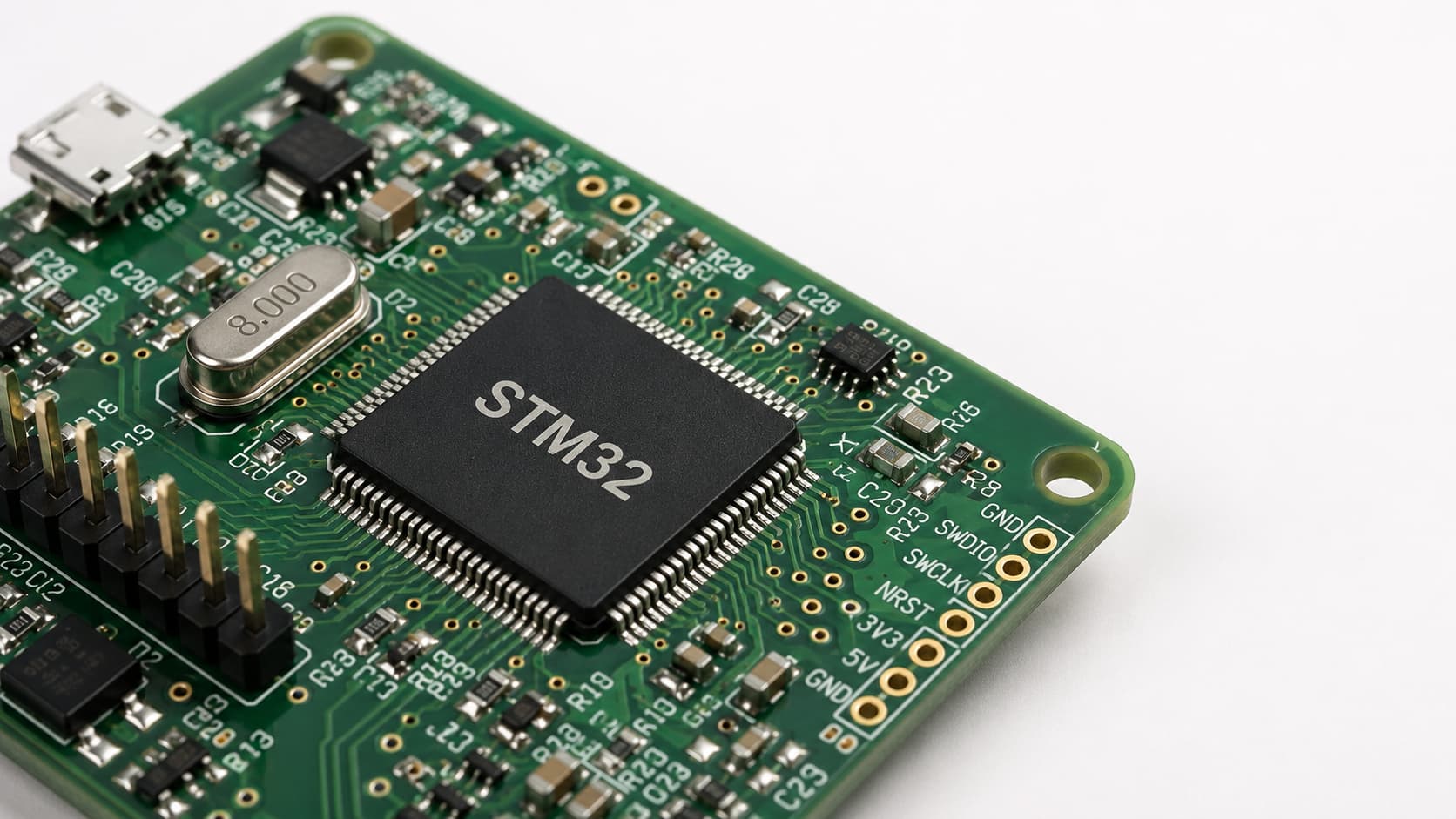 Infograhic Of STM32 microcontroller