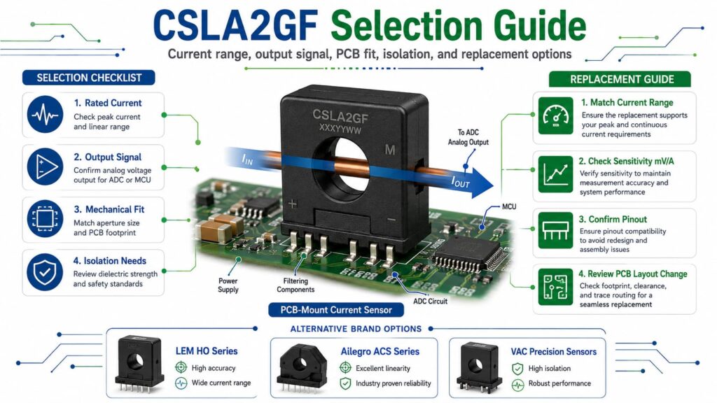 Selection Guide Replacement and Alternative Parts