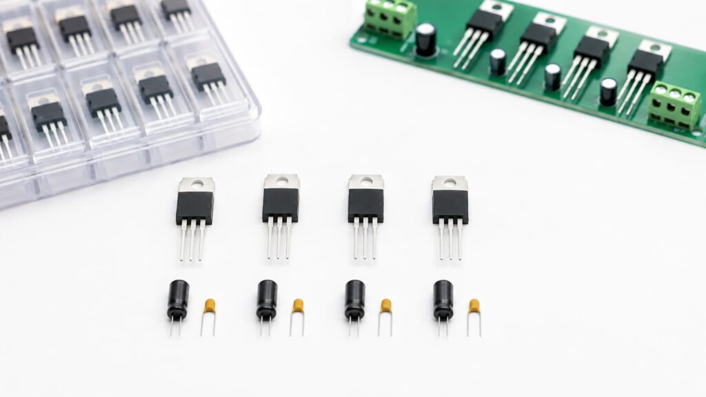 78xx fixed linear voltage regulator family