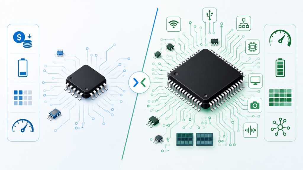 8 bit vs 32 bit MCU