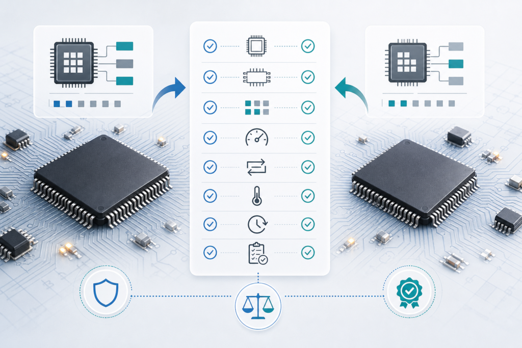 Infograhic Of mcu alternative evaluation