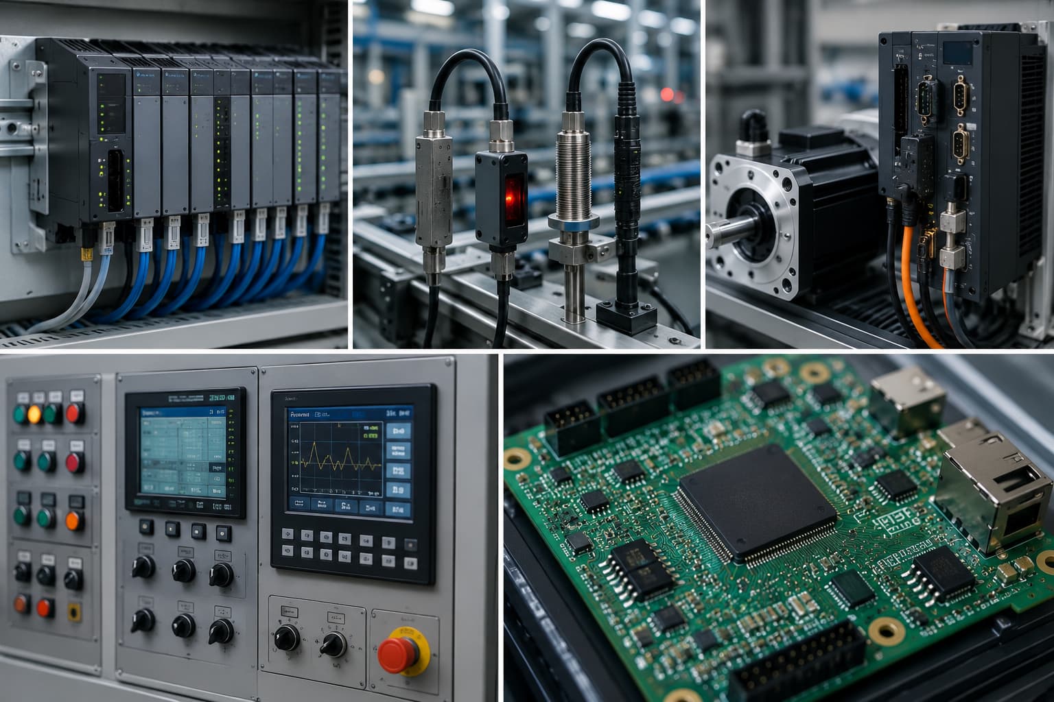 mcu industrial control automation applications