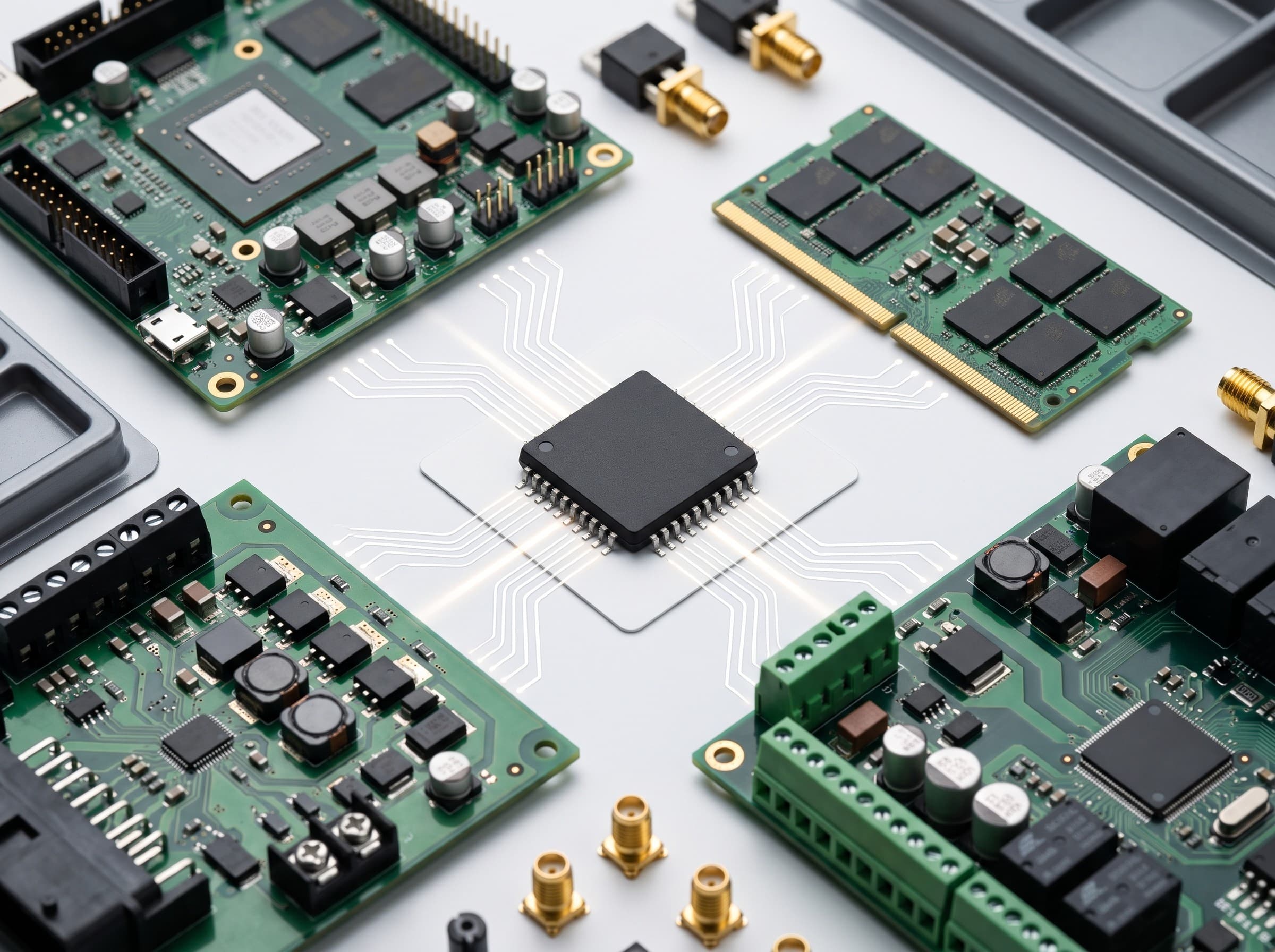PMIC applications across embedded platforms DDR5 memory power automotive electronics and industrial control boards