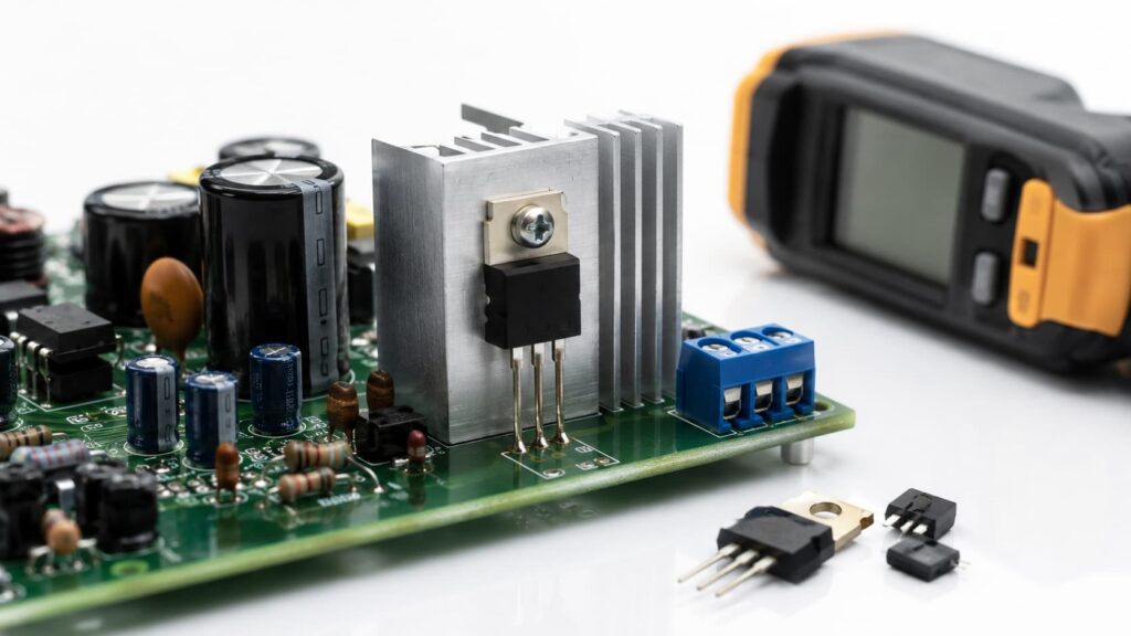 to 220 linear regulator heatsink thermal design