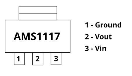 ams1117 3 3v sot223 pinout