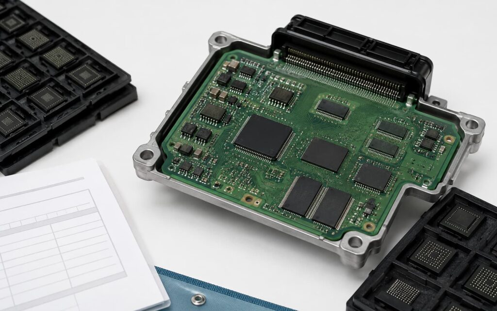 automotive emmc lead time 2028 memory shortage