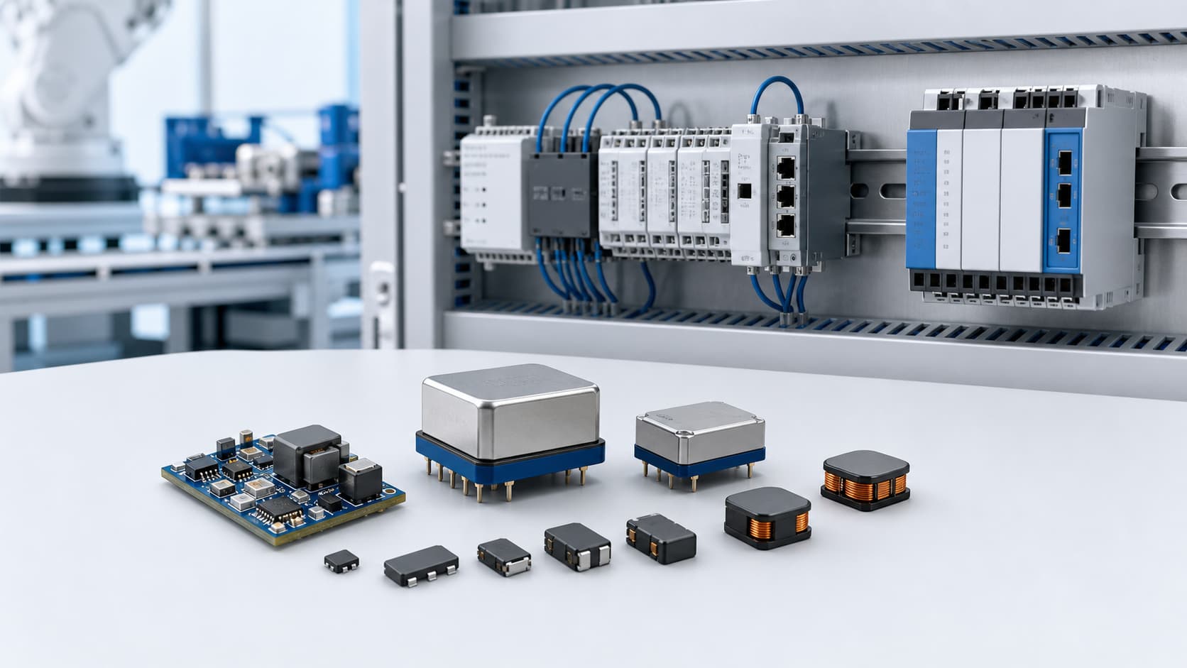 DC-DC converters for industrial control power systems