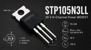 stp105n3ll mosfet hero