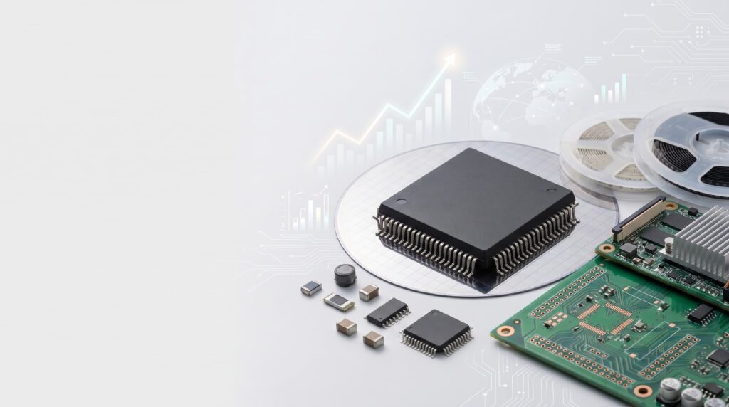 Weekly semiconductor and electronic components industry news covering market trends, supply chain and technology updates