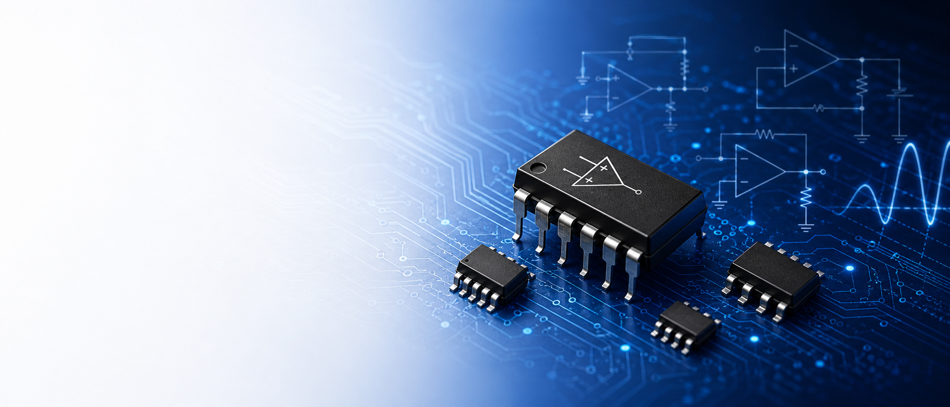 Operational amplifier ICs and op amp circuit sourcing