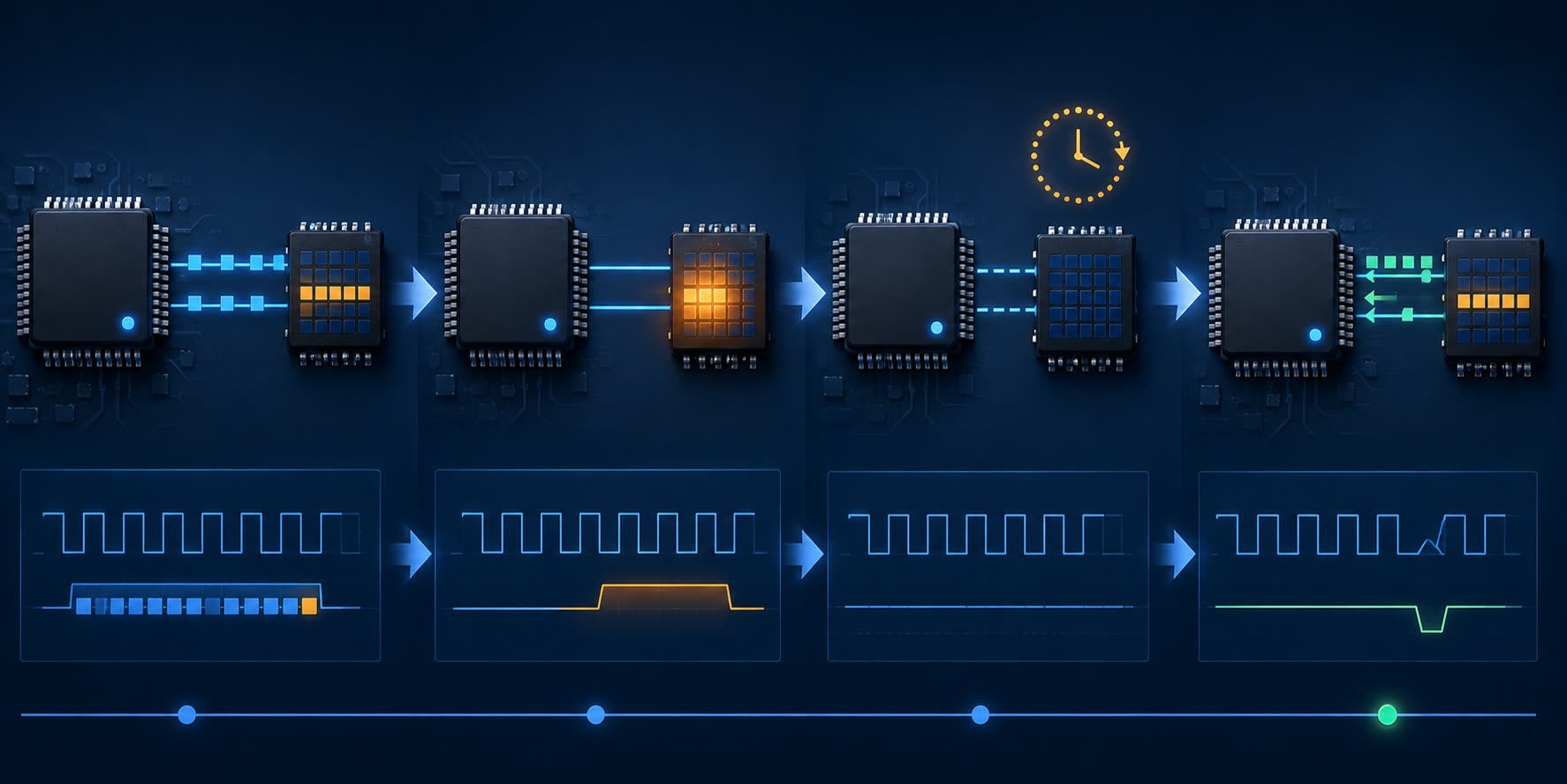 EEPROM internal write cycle and acknowledge polling sequence