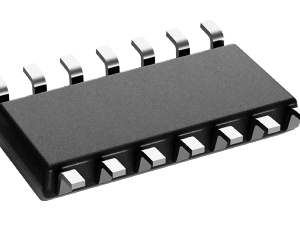 Generic SOIC-14 (D) integrated circuit package for gate driver ICs