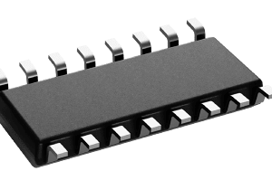 Generic SOIC-16 (D) integrated circuit package for gate driver ICs