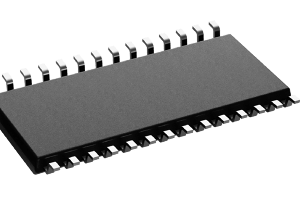 Generic SOIC-28 (DW) integrated circuit package for gate driver ICs