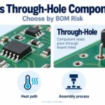 SMT and through-hole components with a BOM review covering mechanics, heat, assembly and service.